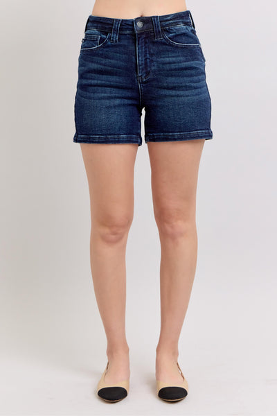 Judy Blue High Waist Flap Pocket Shorts