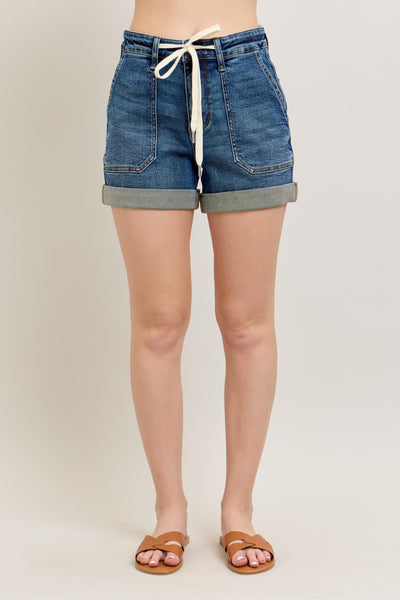 Judy Blue High Waist Jogger Shorts