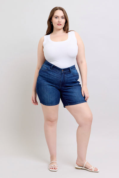 Judy Blue High Waist Bermuda Shorts