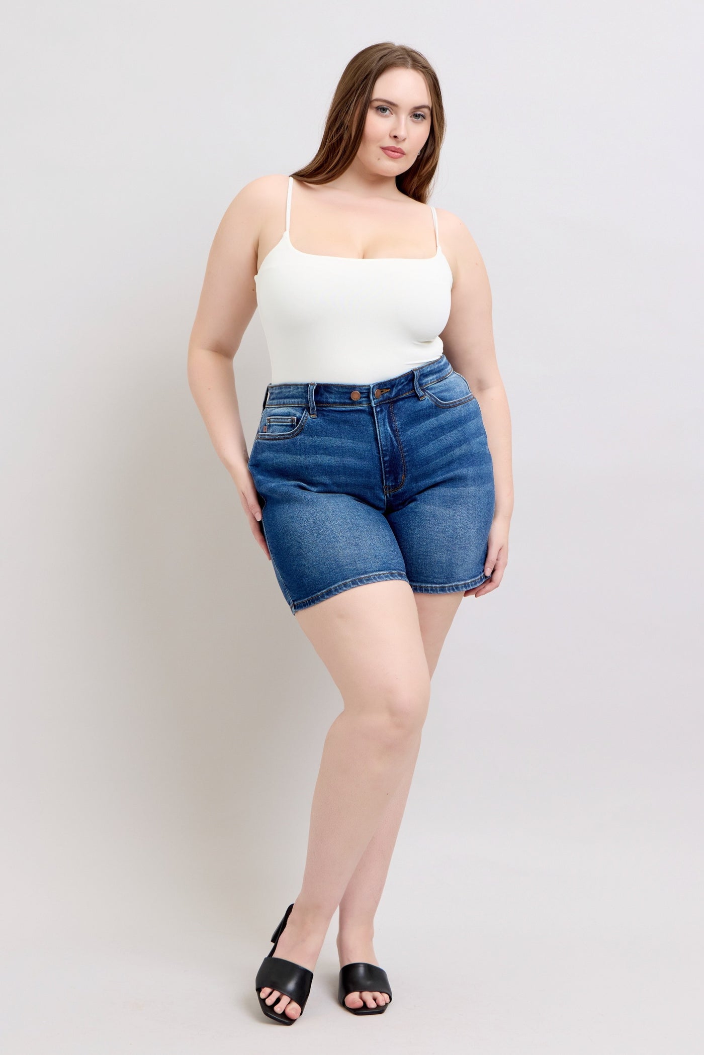 Judy Blue High Waist Two Button Shorts