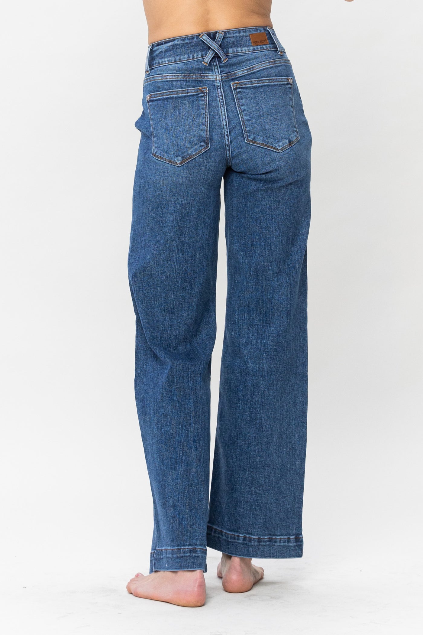 Judy Blue HW Wide Leg Jean