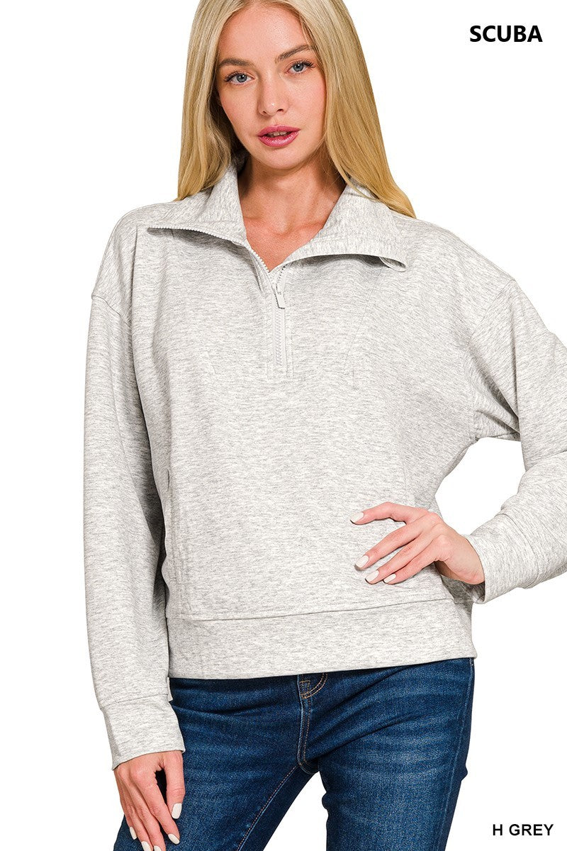 Scuba Half Zip Pullover