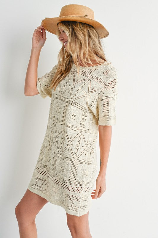 Knit Shift Dress