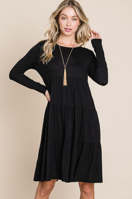 Casual Tiered Dress