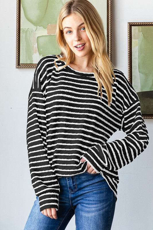 Striped Urban Ribbed Top