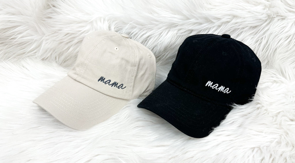 MAMA Side Embroidered Hat