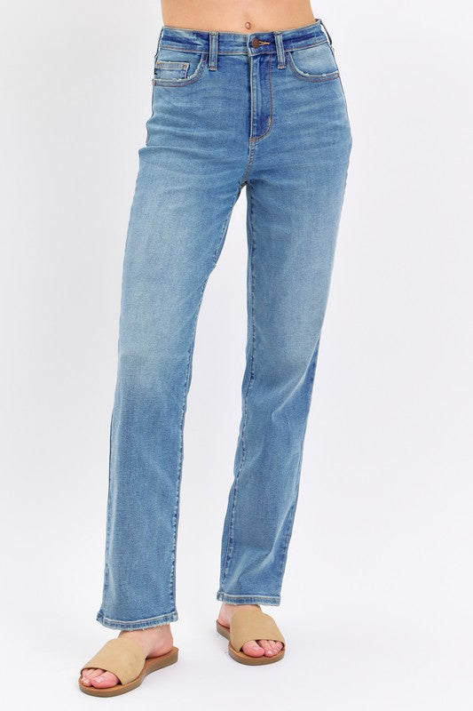 Judy Blue High Waist Straight Fit Jeans