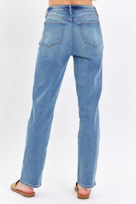 Judy Blue High Waist Straight Fit Jeans