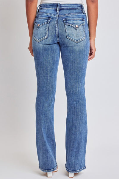 Mid Rise Bootcut Jeans