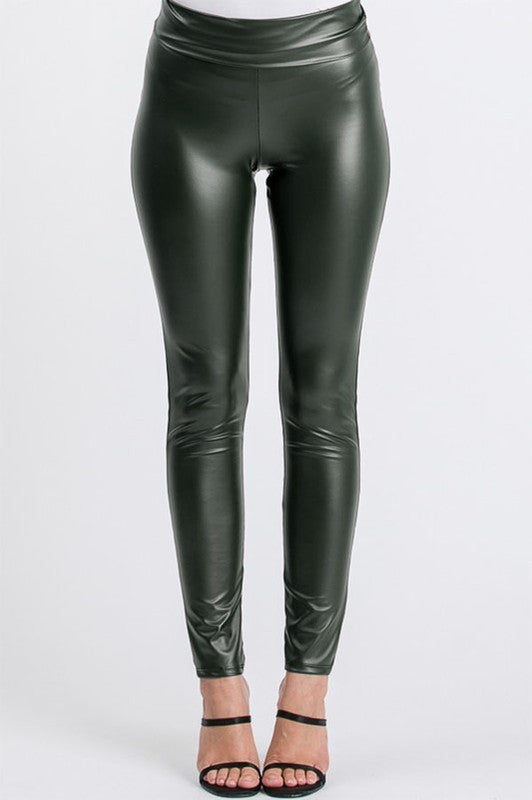 Faux Leather Leggings