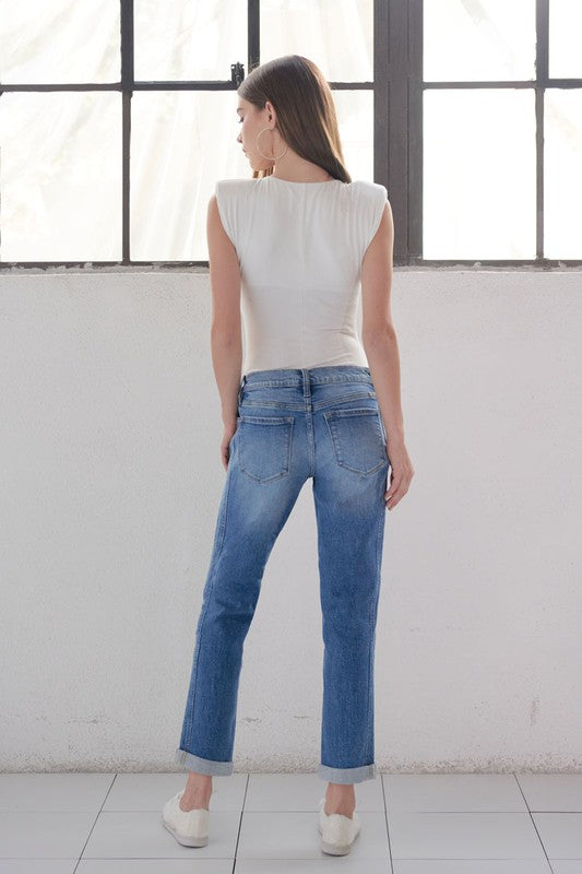 KanCan Slim Boyfriend Jeans